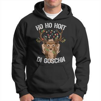 Ho Ho Hoit Di Goschn Weihnachten Ugly Christmas Kapuzenpullover - Geschenkecke