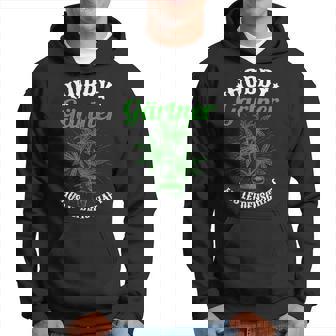 Hobby Gardener From Passion Garden Hemp Cannabis Motif Kapuzenpullover - Geschenkecke