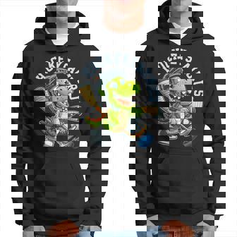 Hockeysaurus Dinosaur Hockey Niños Hockey Boy Sudadera - Regaloses