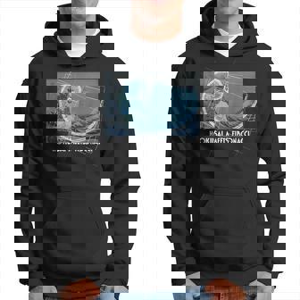 Hokusai Se Encuentra Con Fibonacci Con Secuencia Numérica Sudadera - Regaloses