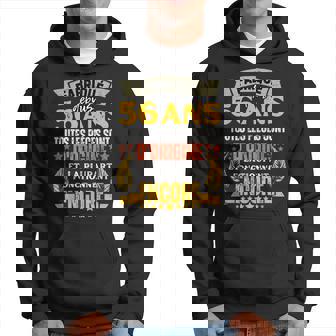 Homme 56 Ans Anniversaire Homme Cadeau Rigolo 56 Ans Blague Sweat à capuche - Cadeauxyz
