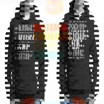 Homme Benjamin L'original Lerai L'unique Cadeau Personnalisé Sweat à capuche - Cadeauxyz