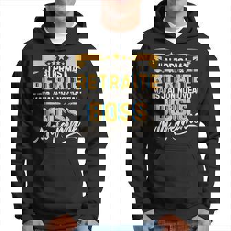 Homme Départ Retraité Humoristique Homme Retraité Futur Retraité Sweat à capuche - Cadeauxyz