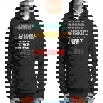 Homme Humour Connard L'original Lerai L'unique Connard Sweat à capuche - Cadeauxyz