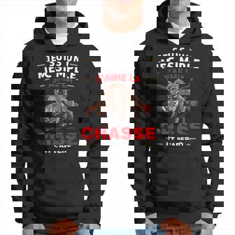 Homme J'aime La Chasse Pour Chasseur Passion De La Chasse Sweat à capuche - Cadeauxyz