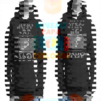 Homme Niveau Papa Débloqué Nouveau Papa Parents Humour Gamer Sweat à capuche - Cadeauxyz