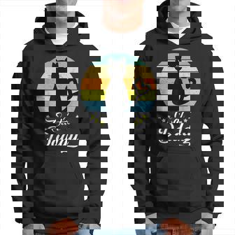 Hommes Chat Noir Papa Chaton Chat Danse Miaou Animal De Sweat à capuche - Cadeauxyz