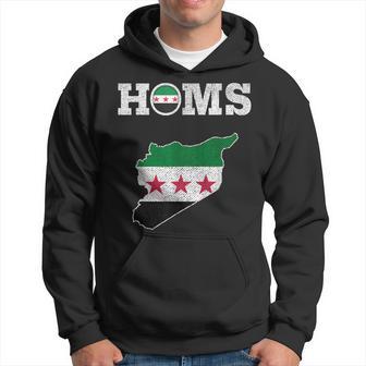 Homs Syria Free Syria Flag Syrian Kapuzenpullover - Geschenkecke