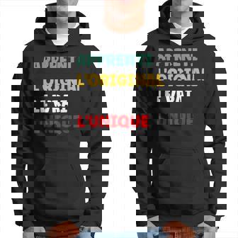 Humour Apprenti Homme L'original L'unique Lerai Apprenti Sweat à capuche - Cadeauxyz