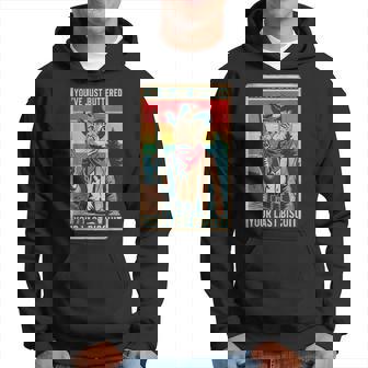 Humour Western Chatintage T'as Beurré Ton Dernier Biscuit Chat Cowboy Drôle Noir S Uni Manche Courte Coupe Classique Col Rond Manchette Française Automne Sweat à capuche - Cadeauxyz