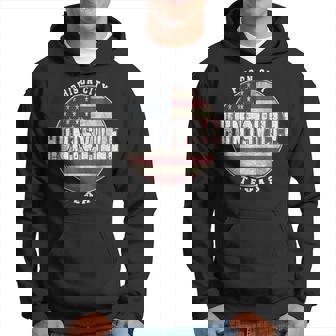 Huntsville Texas Drapeau Américainintage Sweat à capuche - Cadeauxyz