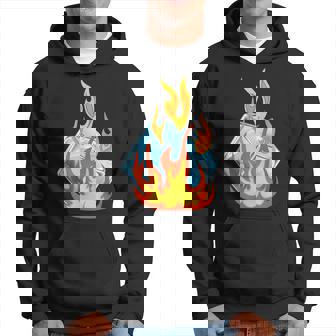Ice Cubes In Flames Let's Melt The Ice Cubes Kapuzenpullover - Geschenkecke