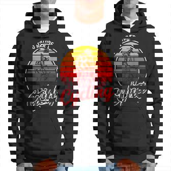 I'd Rather Be Cycling Road Bike Ciclista Bicicleta De Carretera Sudadera - Regaloses