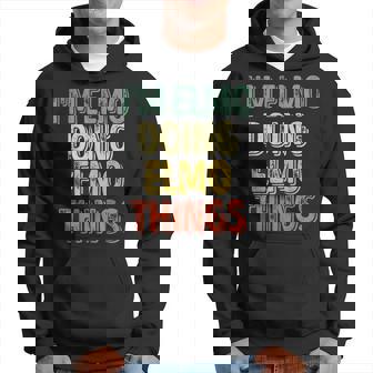 I'm Elmo Doing Elmo Things Personalizada Con Nombre Sudadera - Regaloses