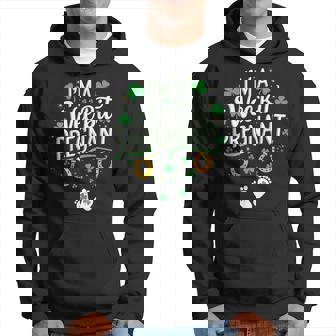 I'm A Wee Bit Embarazada Día De San Patricio Mamá Mamá Madre Sudadera - Regaloses