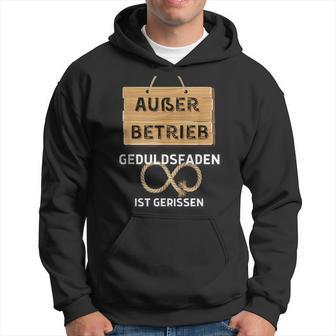 Ironie Office Auser Betriebs Auser Betriebs Kapuzenpullover - Geschenkecke