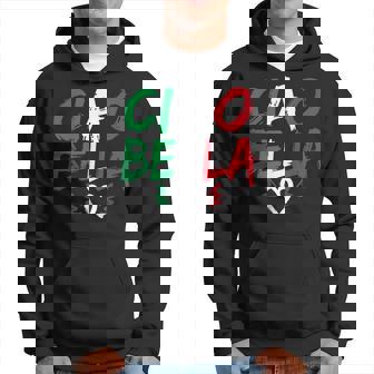 Italia Ciao Bella Italian Heart Kapuzenpullover - Geschenkecke