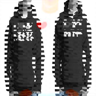 J'aime Mon Moine J'aime Mon Moine Sweat à capuche - Cadeauxyz