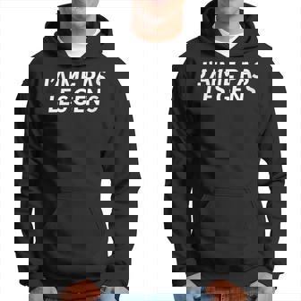 J'aime Pas Les Gens Humour Sweat à capuche - Cadeauxyz