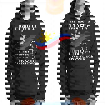 Je Ne Suis Pas Un Philippin Pour Rien Free Du30 Free Duterte Sweat à capuche - Cadeauxyz