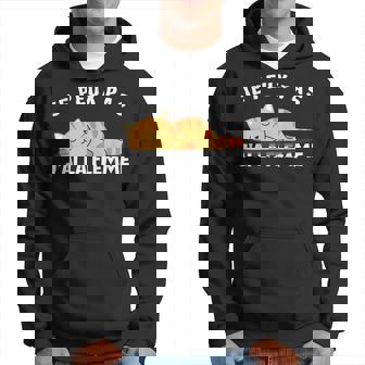 Je Peux Pas J'ai La Flemme Chat Humour Sarcasme Drôle Sweat à capuche - Cadeauxyz