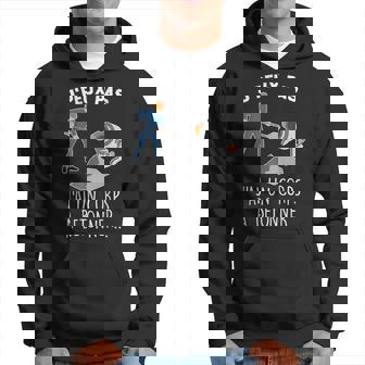 Je Peux Pas J'ai Un Corps A Bétonner Humour Chantier Maçon Sweat à capuche - Cadeauxyz