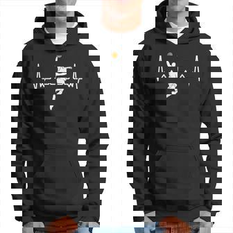 Jugador De Baloncesto Heartbeat Baller Entrenador Hombres Baloncesto Fan Sudadera - Regaloses