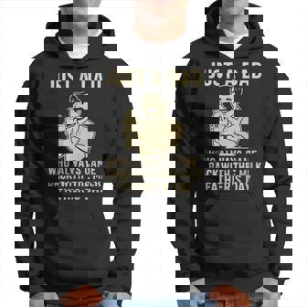Just A Dad For Dads With Milk Bottles Humour Father's Day S Kapuzenpullover - Geschenkecke