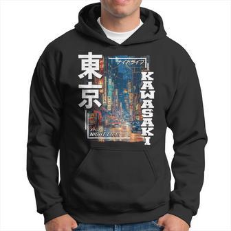 Kawasaki City Retro Japanese Aesthetic Streets Of Kawasaki Kapuzenpullover - Geschenkecke