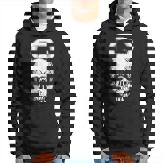 Kettlebell Para Entrenamiento Diseño De Calavera Sudadera - Regaloses