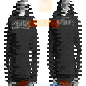 Kissimmee Floridearsity Style Kowtown Outline Orange Sweat à capuche - Cadeauxyz
