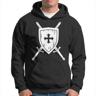 Knight Costume Knight Costume Shield Sword Kapuzenpullover - Geschenkecke