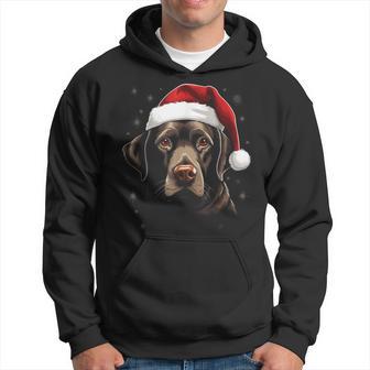 Labrador Dog Christmas Walking Dog Fan Kapuzenpullover - Geschenkecke