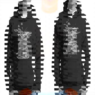 Lapins Affectueux Câlins Amoureux Des Animaux Sweat à capuche - Cadeauxyz