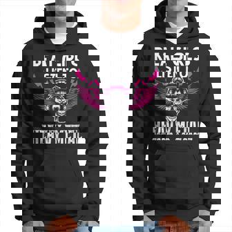Las Muchachas Reales Escuchan Heavy Metal Heavy Metal Sudadera - Regaloses