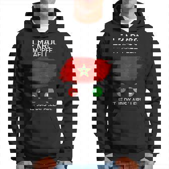 Le Maroc M'appelle Faut Que J’Y Aille Humour Marocain Homme Sweat à capuche - Cadeauxyz