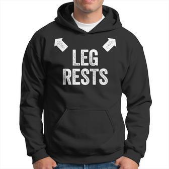 Leg Rests Adult Humour Dad Joke Kapuzenpullover - Geschenkecke