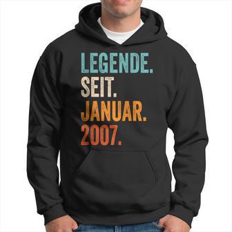 Legend Since January 2007 17 Years Kapuzenpullover - Geschenkecke