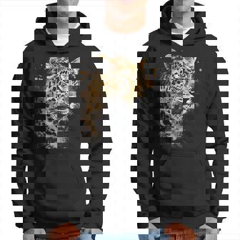 Leopardo Animal Obra Gráfica Leopardo Sudadera - Regaloses