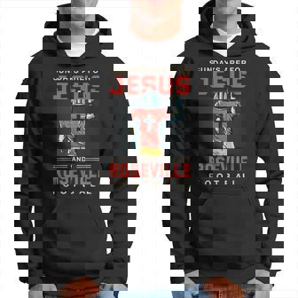 Les Dimanche Sont Pour Jésus Et Roseville Sweat à capuche - Cadeauxyz