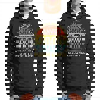 Les Legendes Sont Nées En Janvier 2000 Cadeau 25 Ans Homme Sweat à capuche - Cadeauxyz