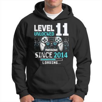 Level 11 Freigeschalteter 11Ideospiel-Geburtstag Kapuzenpullover - Geschenkecke