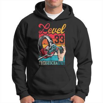 Level 33 Years Birthday Gamer 33Rd Birthday Kapuzenpullover - Geschenkecke