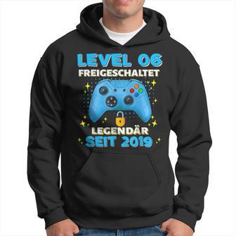 Level 6 Jahre Geburtstags Junge Gamer 2019 Geburtstag Kapuzenpullover - Geschenkecke