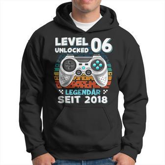 Level 6 Years Birthday Young Gamer 2018 Birthday Kapuzenpullover - Geschenkecke