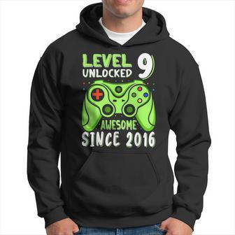 Level 9 Unlocked Awesome 2016Ideospiel 9Th Birthday Boy Kapuzenpullover - Geschenkecke