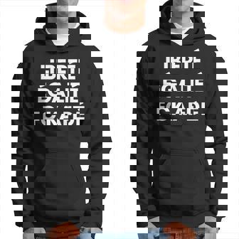 Liberté Egalité Fckafdé Politisches Statement Kapuzenpullover - Seseable