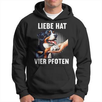 Liebe Hatier Pfoten Appenzeller Mountain Dog Kapuzenpullover - Geschenkecke