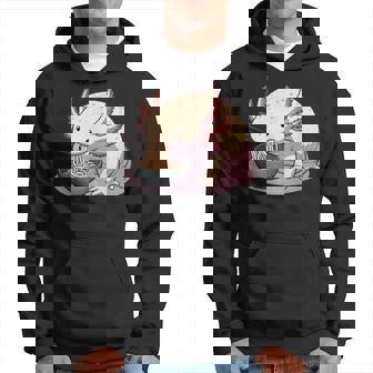 Lindo Ajolote Disfrutando De Fideos Ramen Sudadera - Regaloses