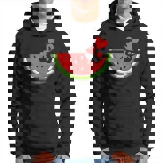 Lindo Diseño De Sandía De Corazones Para Amantes De La Fruta Y La Sandía Sudadera - Regaloses